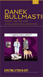 Mobile Screenshot of danekbullmastiffs.com